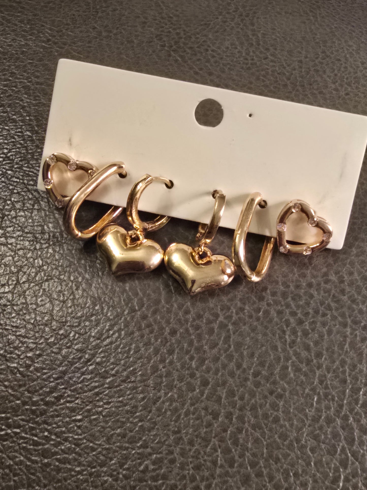 Golden Trio Huggers and Studs