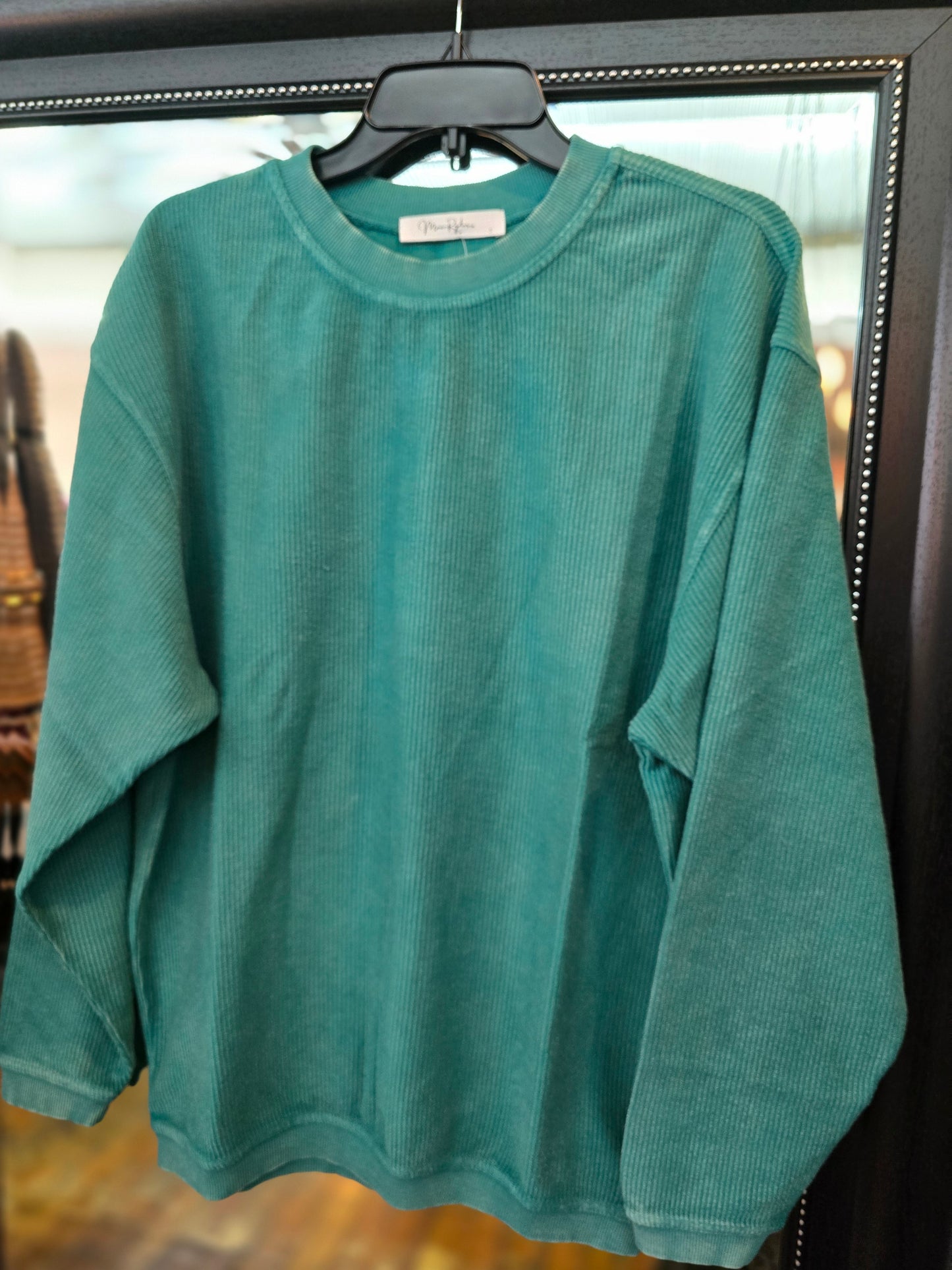 Essential Luxe Corded Crew
