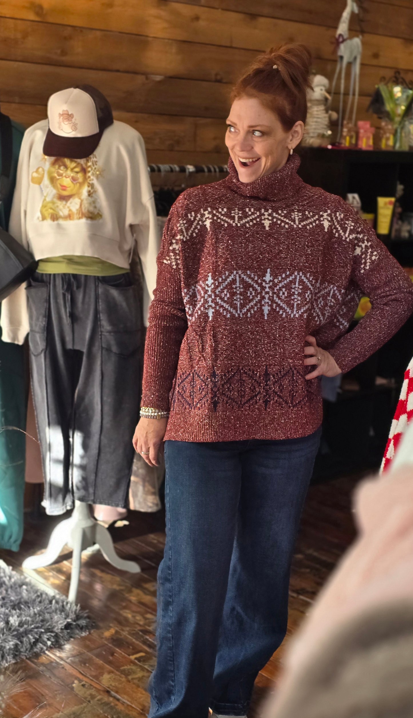 Holly Lodge Turtleneck Sweater