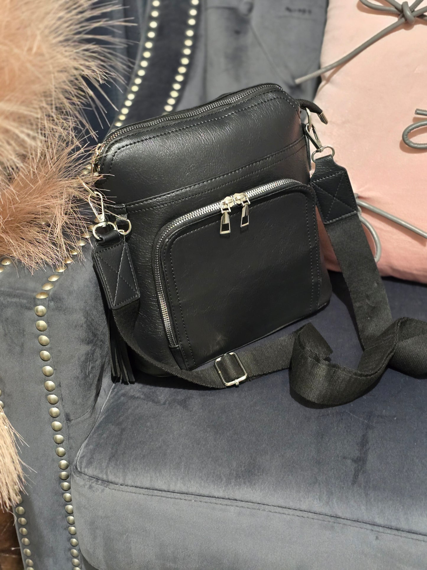 Basic Black Crossbody