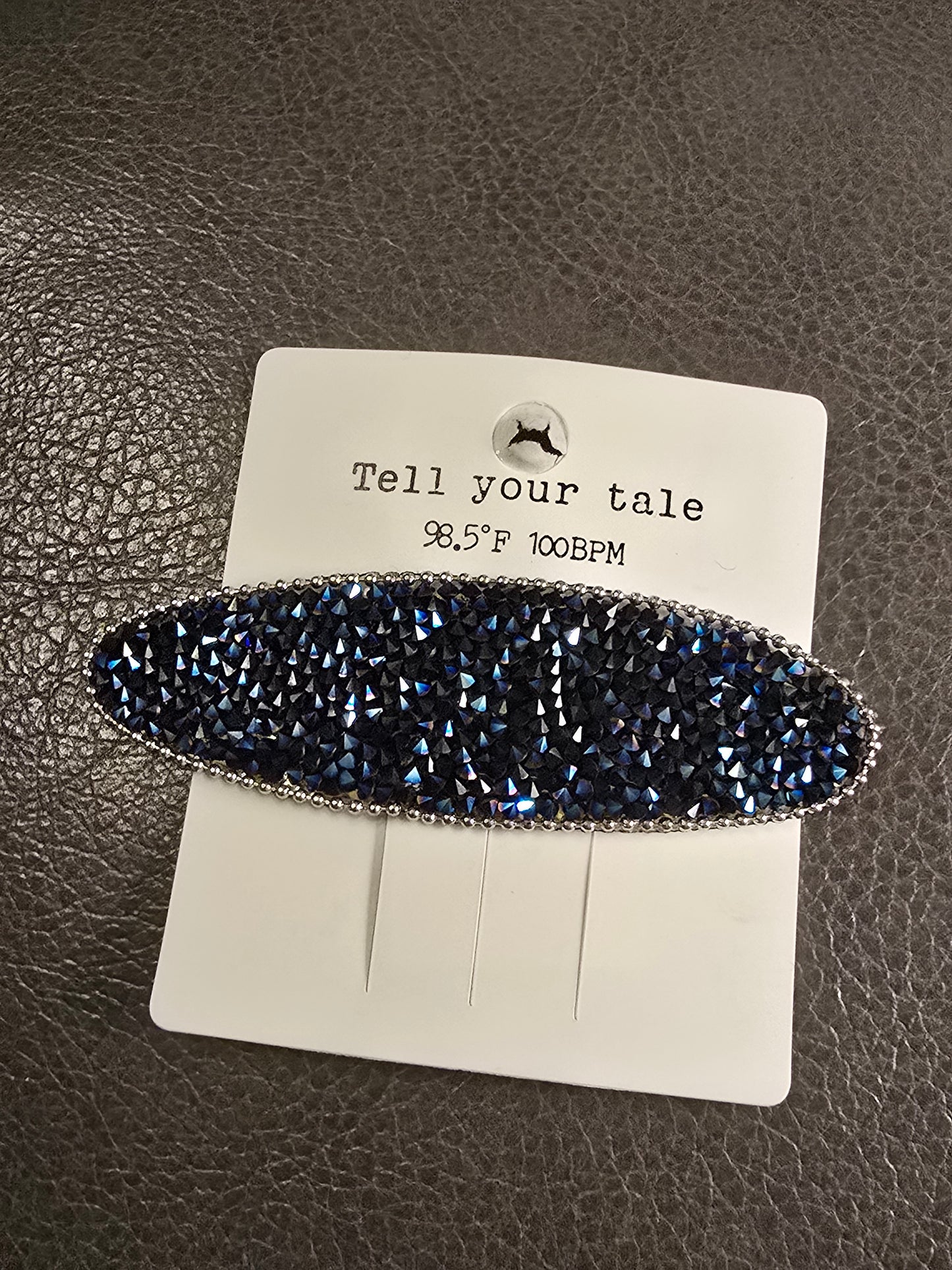 Midnight Sparkles Hair Clip