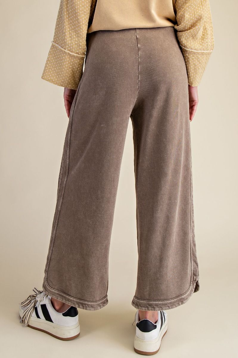 Chocolate Wide-Leg Pants