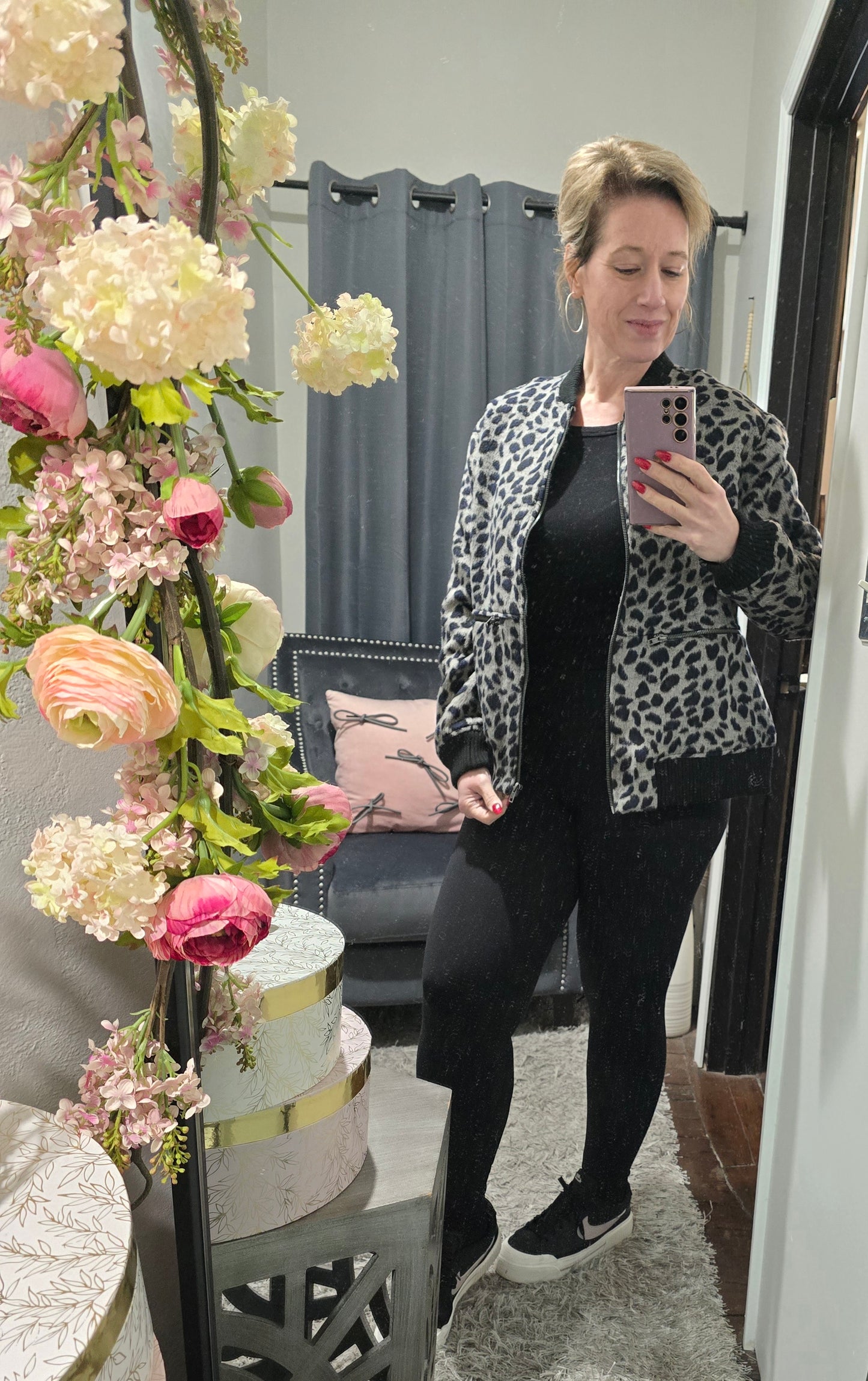 Camryn Animal Print Jacket