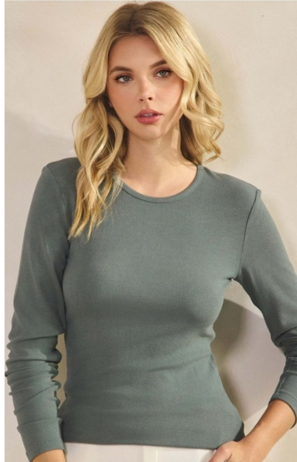 Comfort Classic Ribbed Top