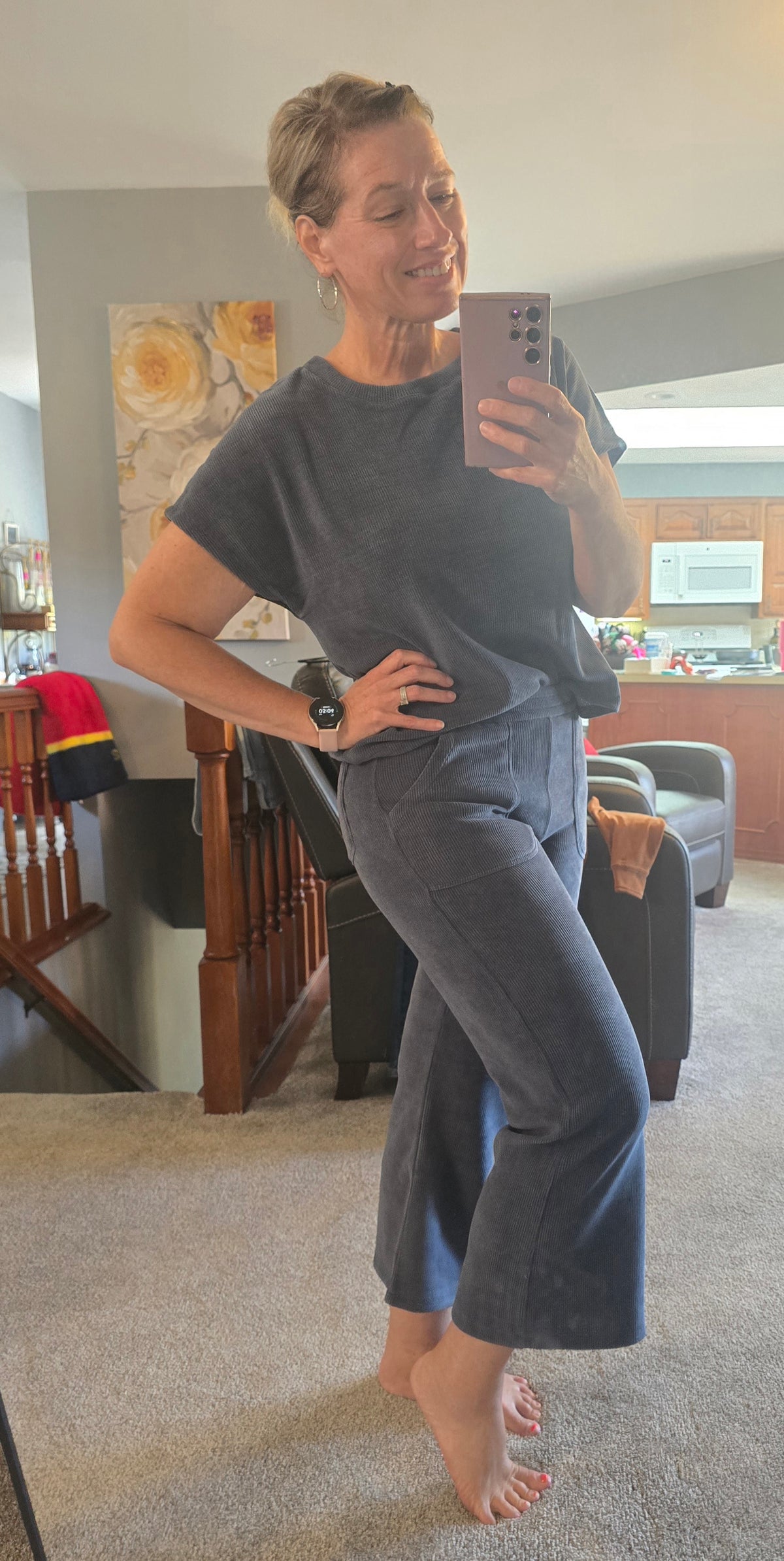 Easy Days Ribbed Two-Piece Set