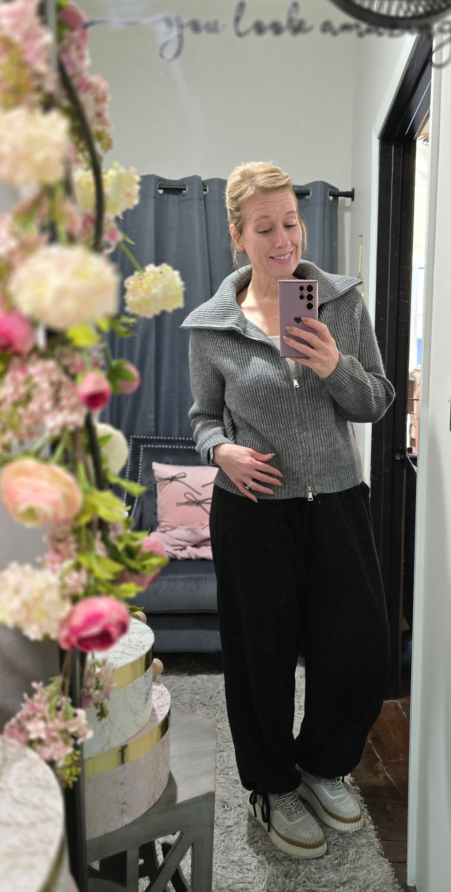 Gray Luxe Cardigan