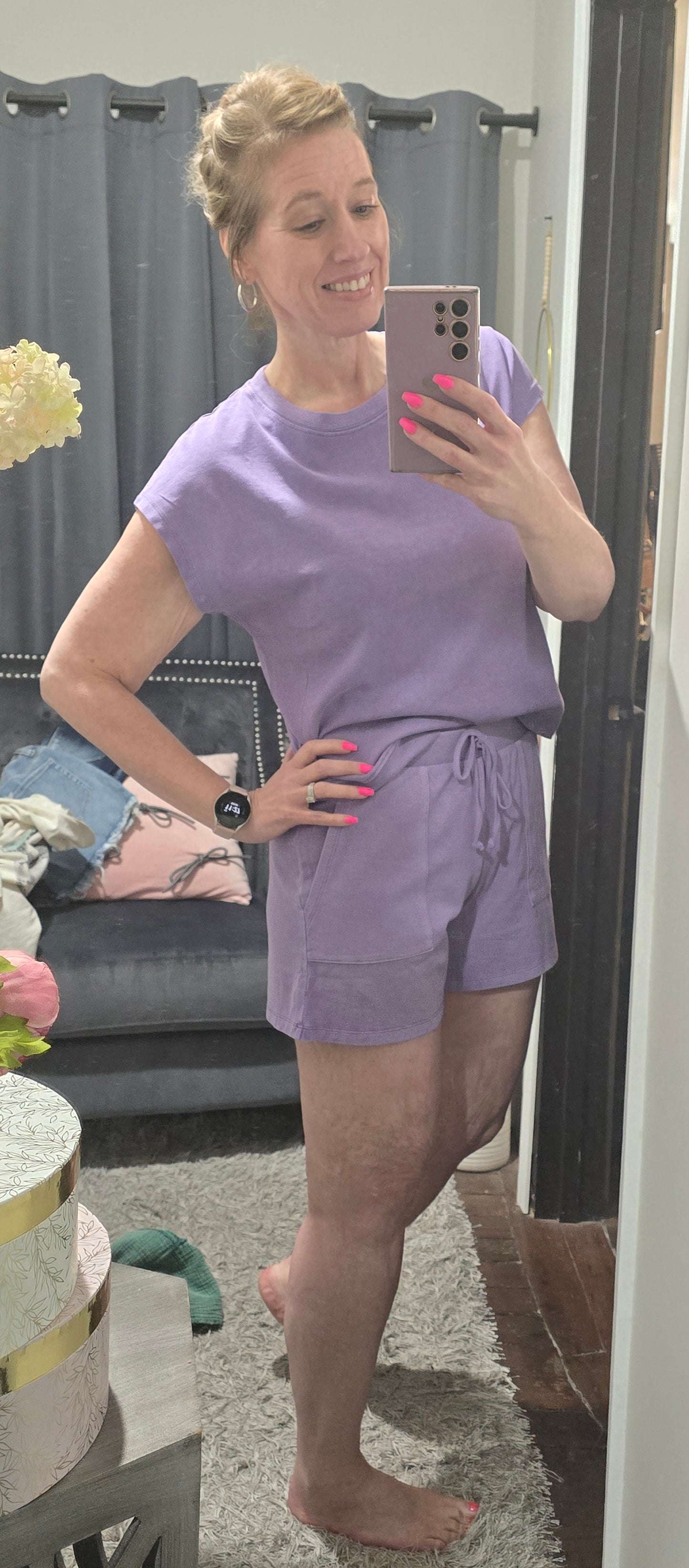 Cotton 2pc Short Set