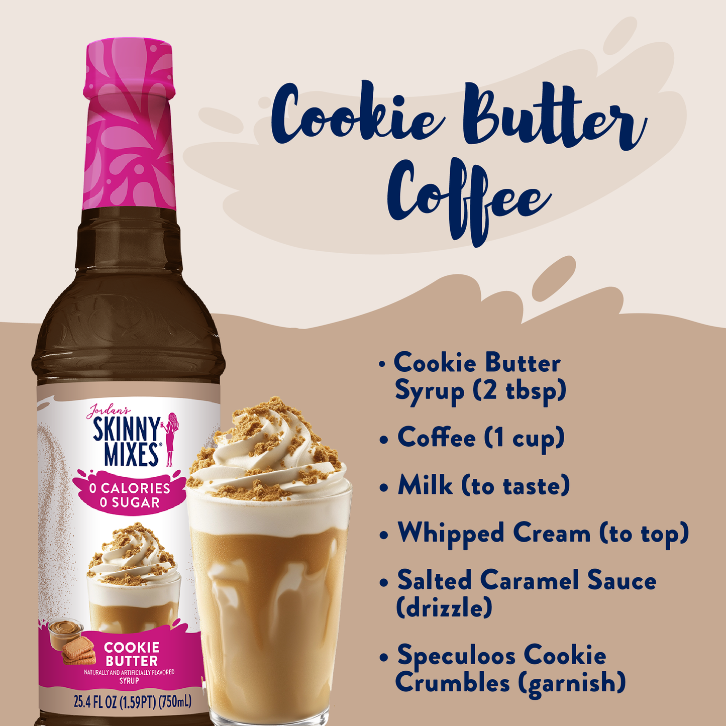 Sugar Free Cookie Butter Syrup