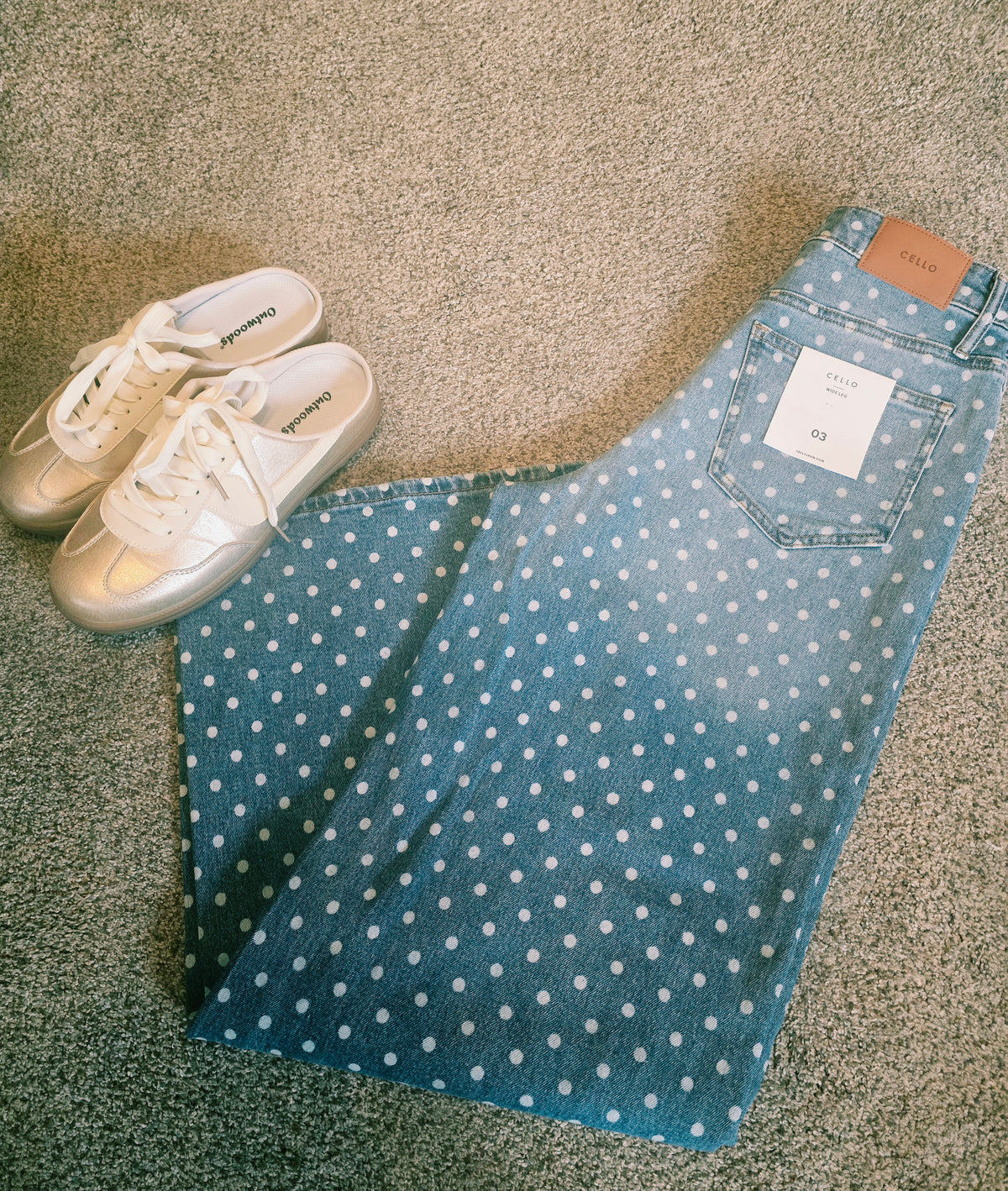 Dottie Wide Leg Denim Jeans