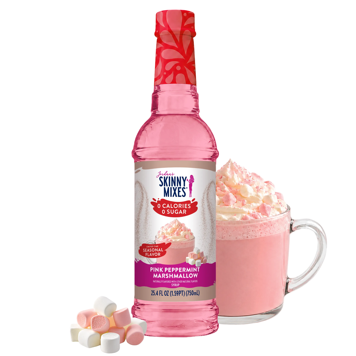 Sugar Free Pink Peppermint Marshmallow