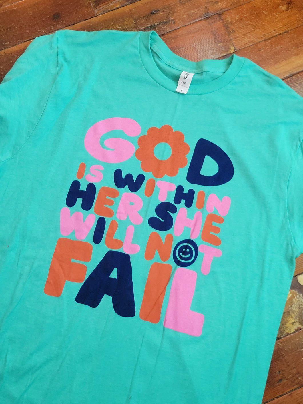 SS God Is Within Her Tee