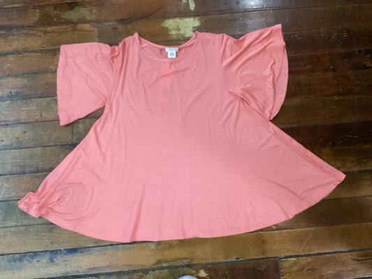 Patrice Salmon SS Flowy Top
