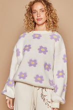 Load image into Gallery viewer, Flora Daisy Floral Pattern Sweater
