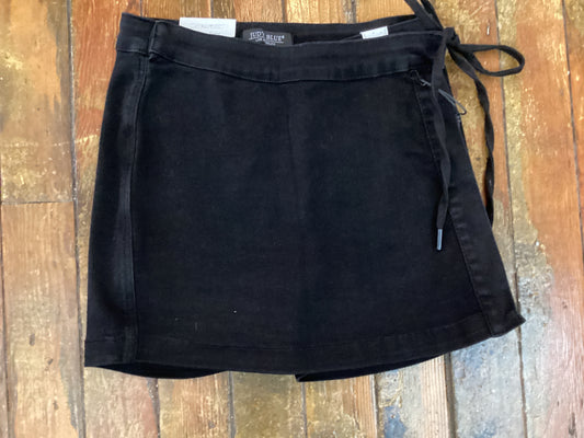 JB Anthony HW Black Denim Skort