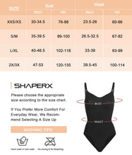 Load image into Gallery viewer, SHAPERX Tummy Control shaperwear Butt Lift Seamless Bodysuit
