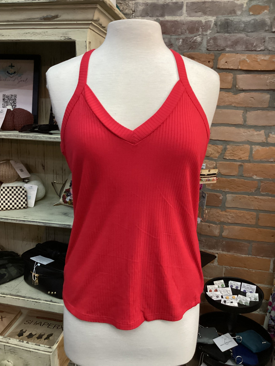 Ashlynn V Neck Tank