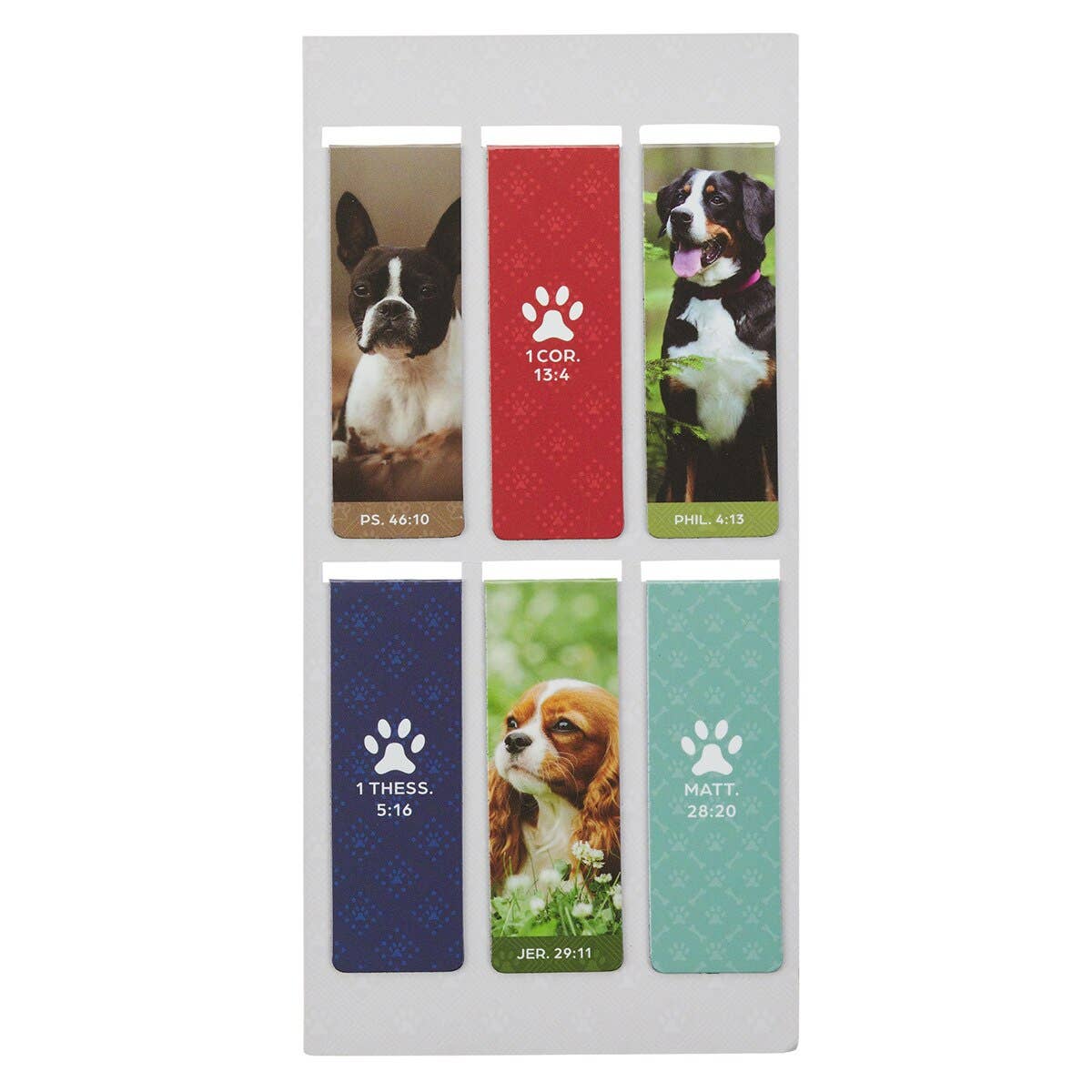 Magnetic Bookmark set Dogs