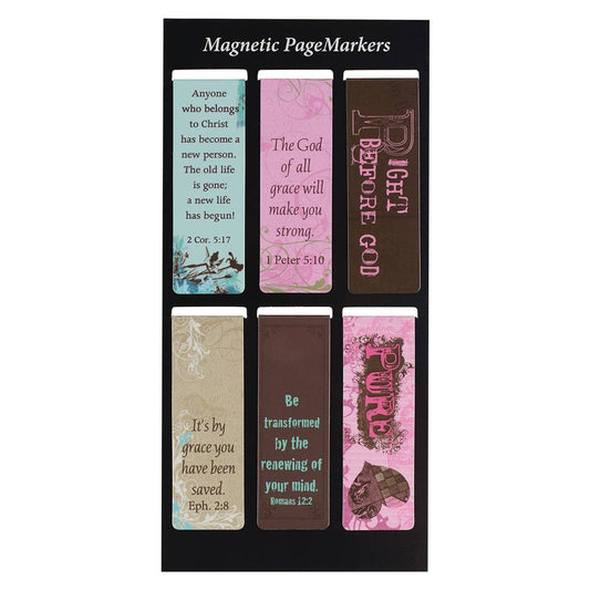 Magnetic Bookmark Set Grace