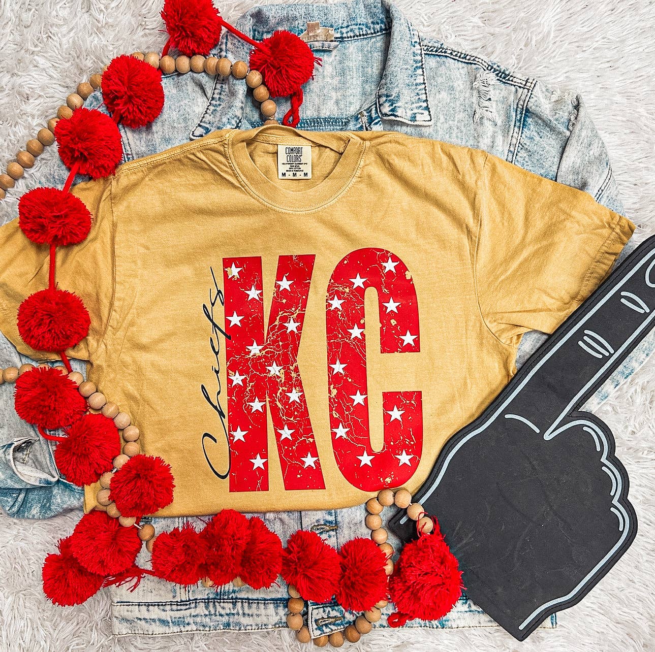 KC CHIEFS STARS TEE