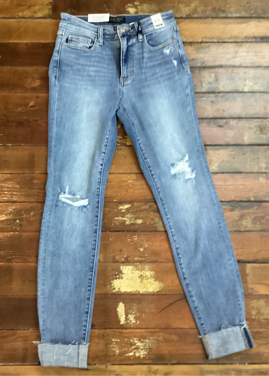 JB Josie MR Cuffed Skinny Jeans