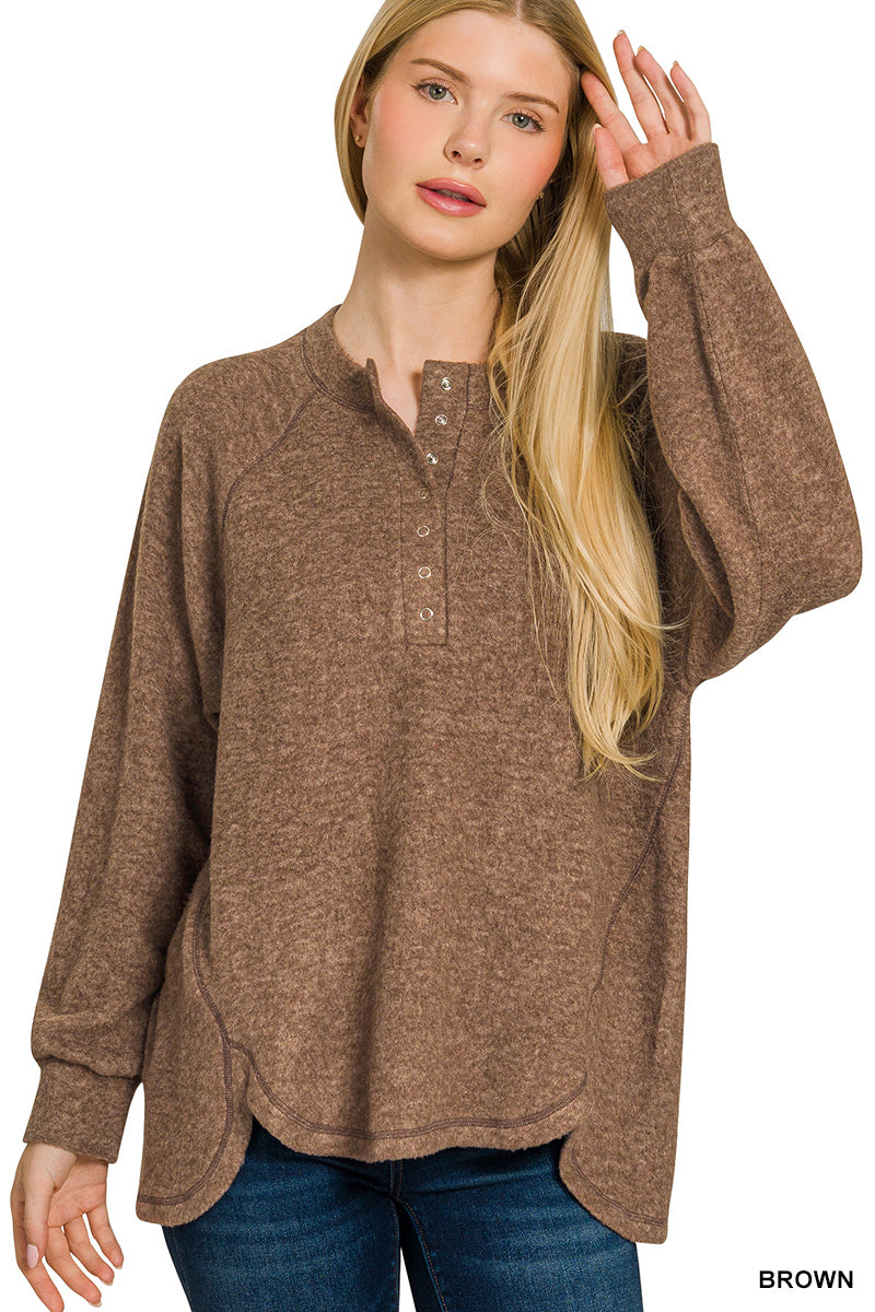Raelynn Hacci Oversized Henley