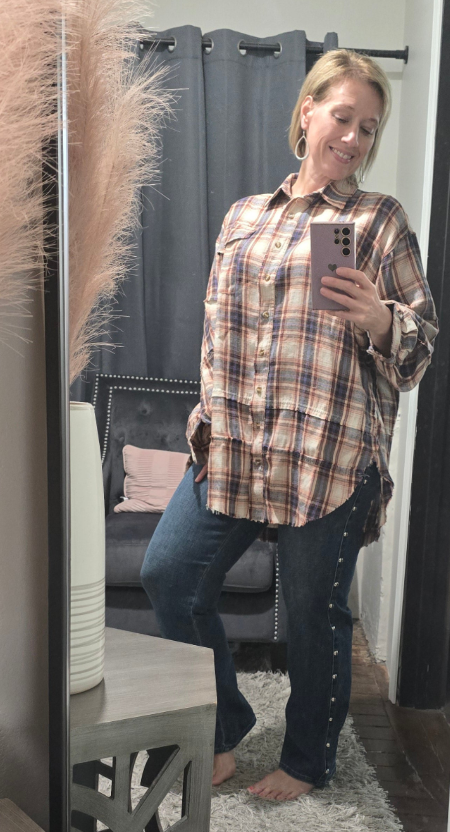 Kendall LS Starry Night Top