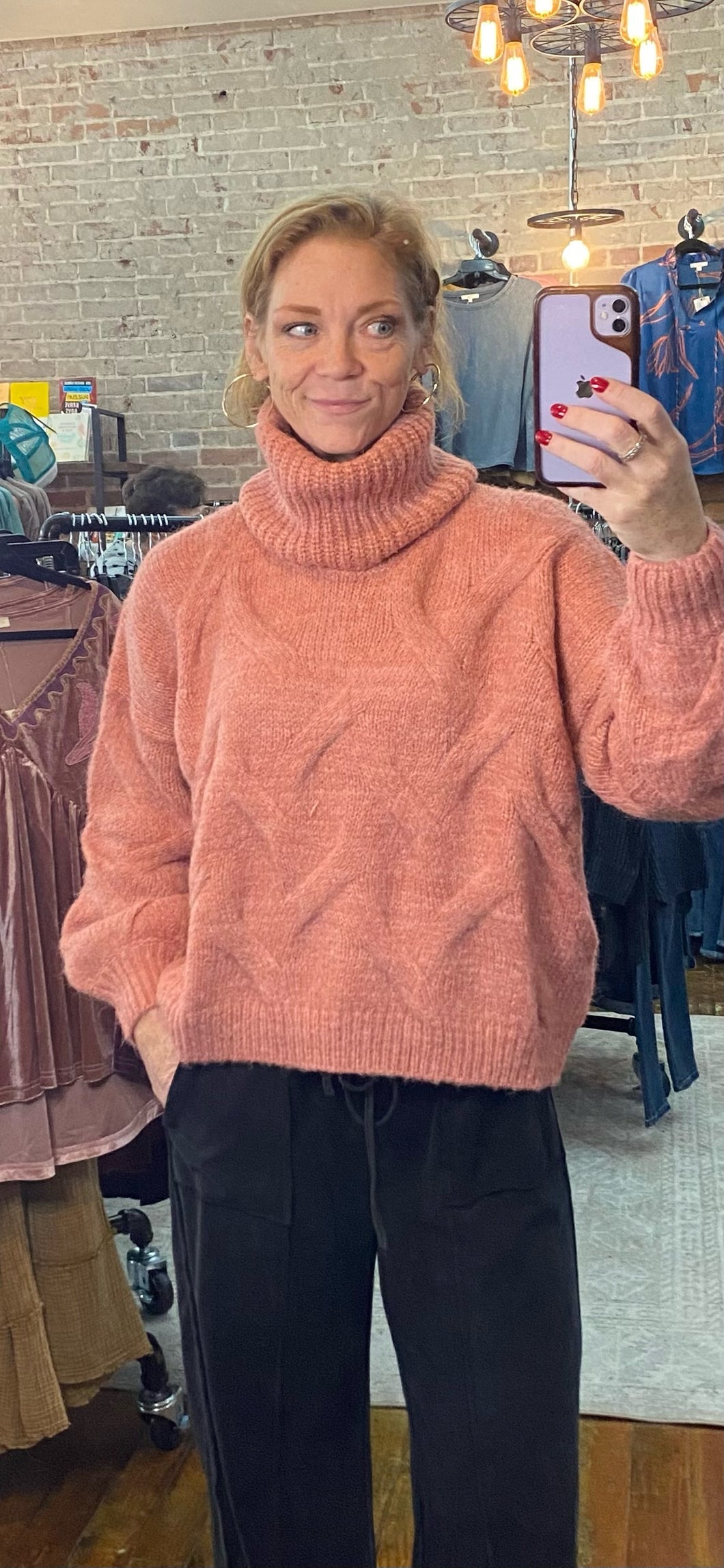 Rosie Cable Knit Sweater