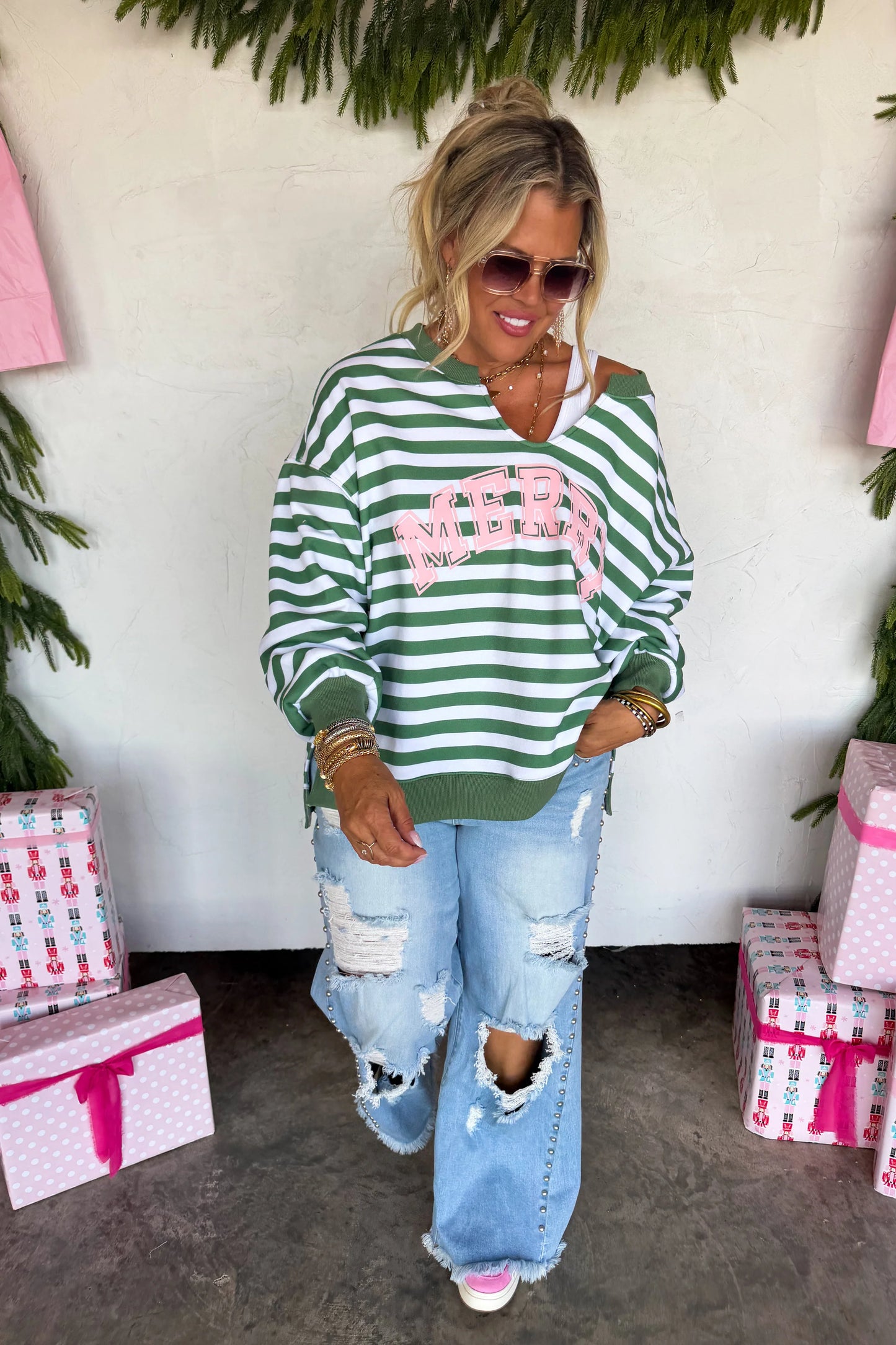 *Pre-Order* Blakeley Green Merry Pullover