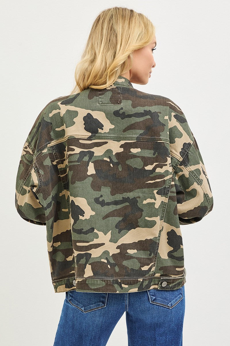 Urban Camo Oversized Jacket