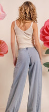 Load image into Gallery viewer, Carlyn Wide Leg Denim Pants with Tie
