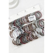 Load image into Gallery viewer, 4-Pcs Multicolor Spiral Hair Ties
