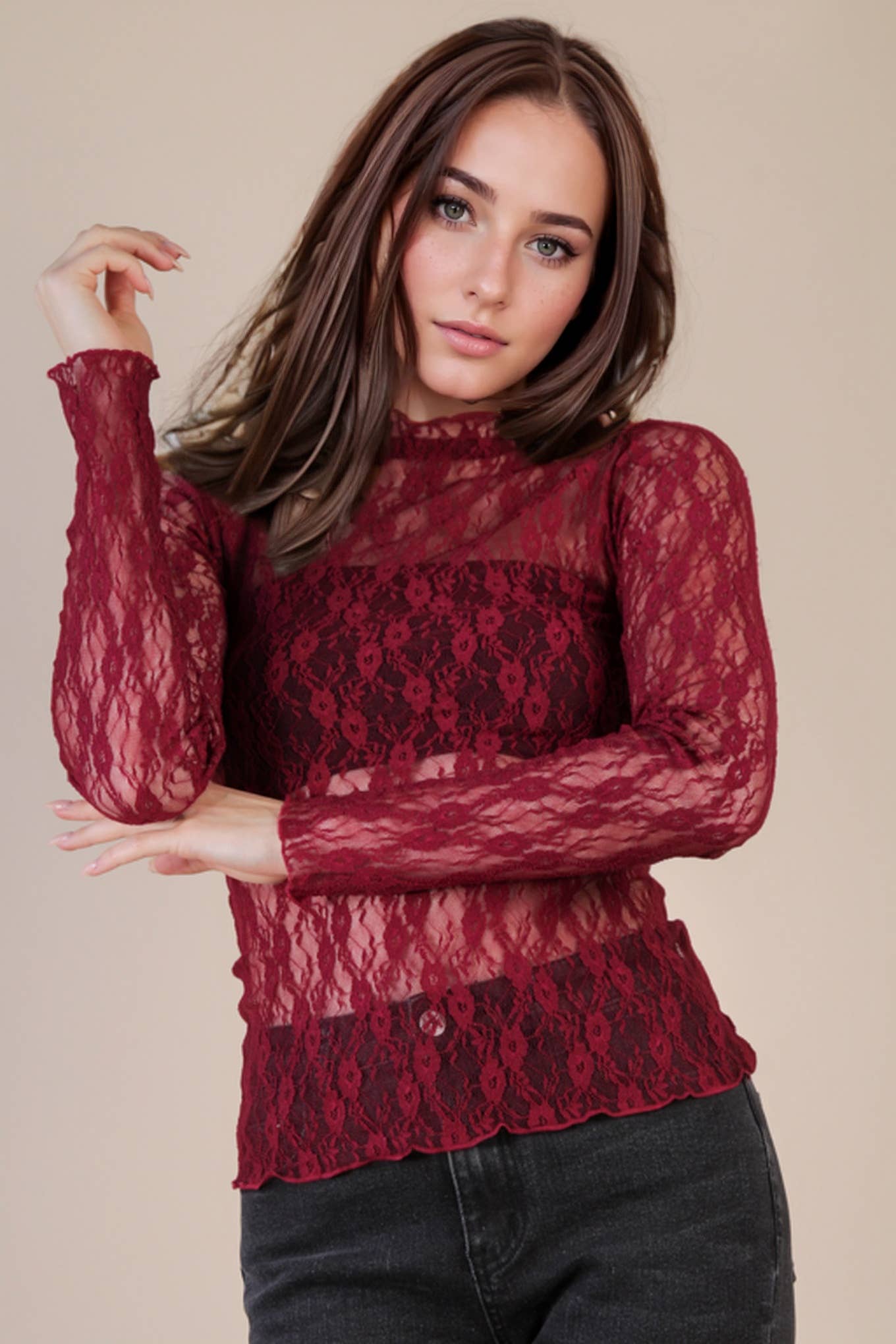 Timeless Charm Lace Top