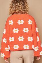 Load image into Gallery viewer, Flora Daisy Floral Pattern Sweater
