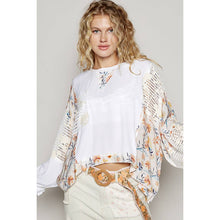 Load image into Gallery viewer, Flora Long Sleeve Floral Print Top
