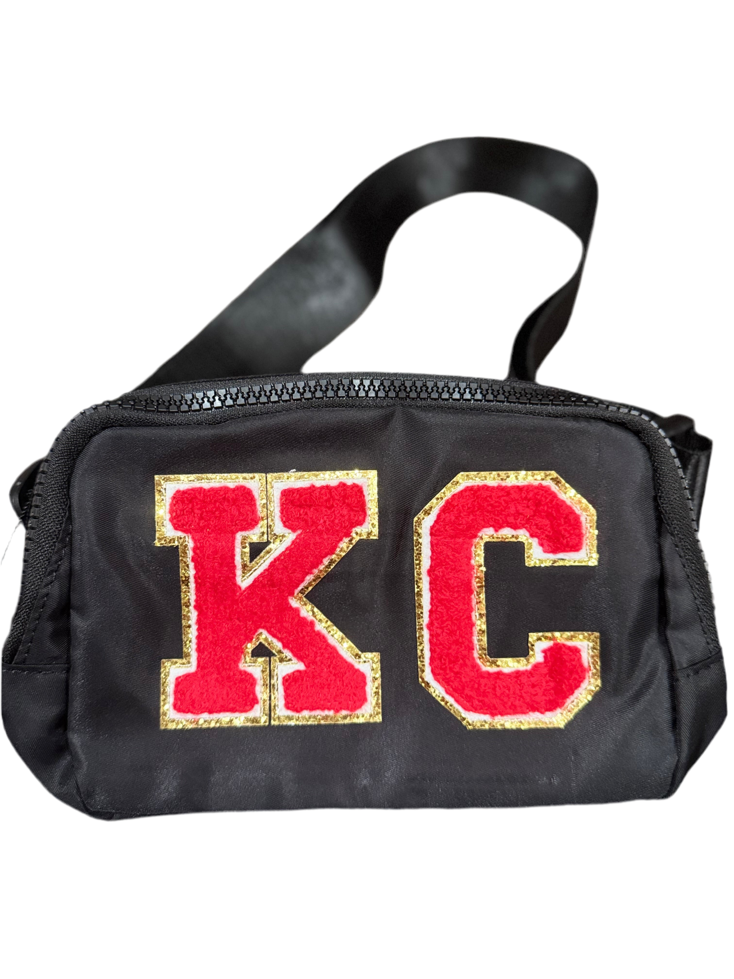 KC Letters Chiefs Belt Bag