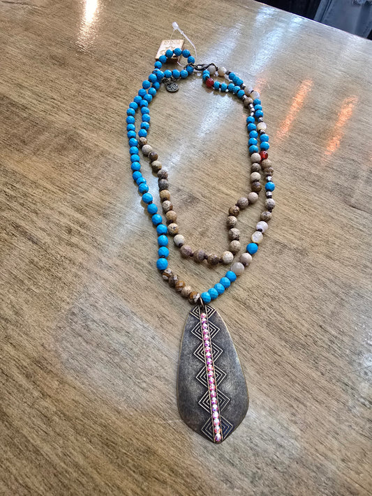 PP Native Double Strand Necklace
