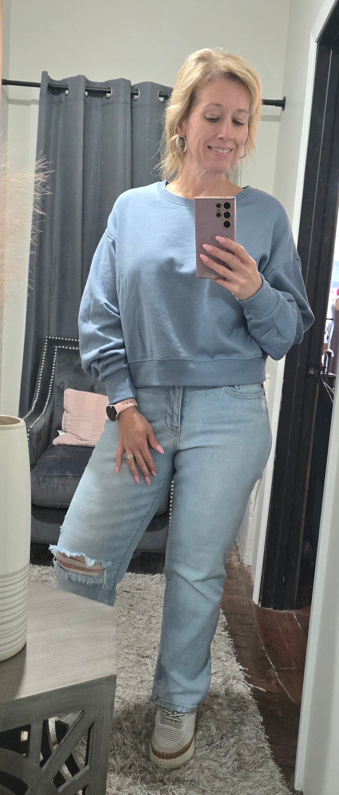 Sky Crewneck Pullover