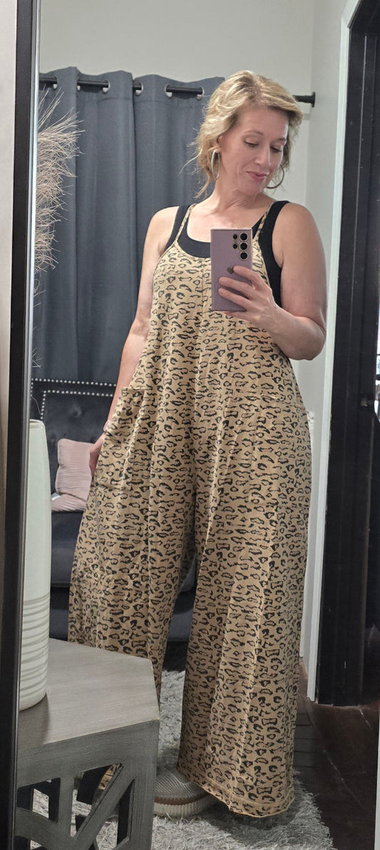 Camille Animal Print Jumpsuit