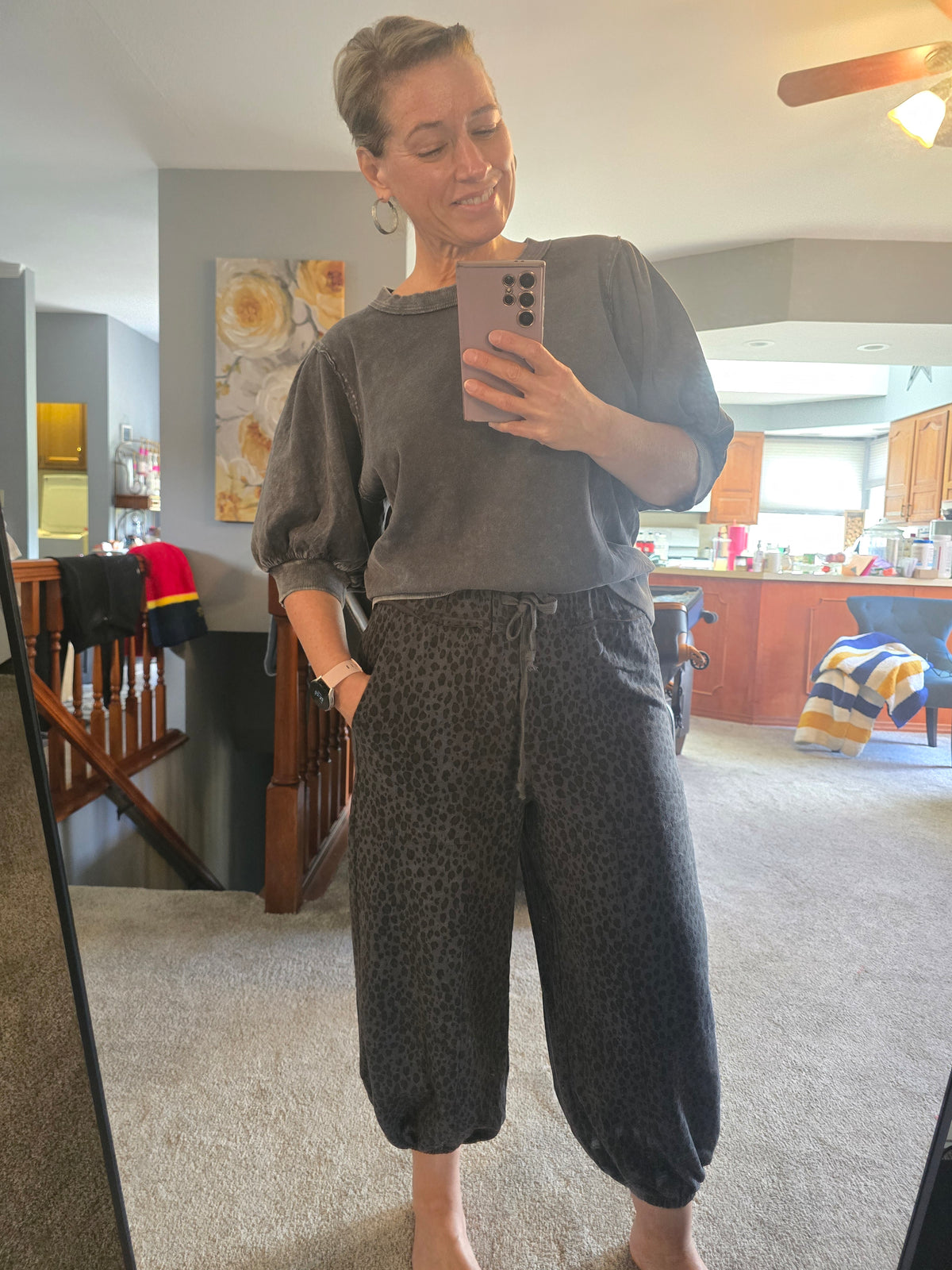 Wild at Heart Leopard Joggers