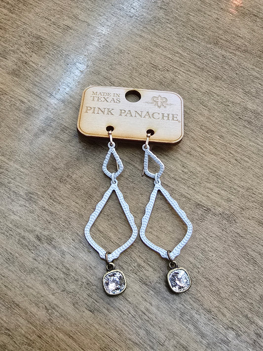 PP Blanco Crystal Earring