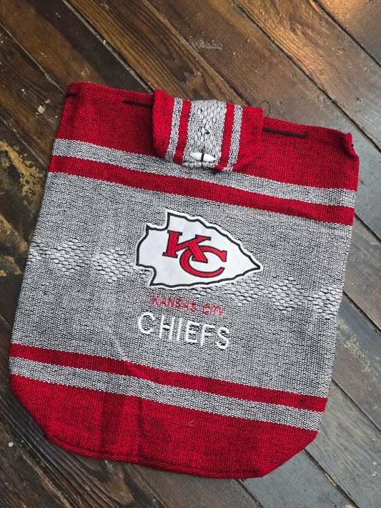 KC Chiefs Fabric Backpack