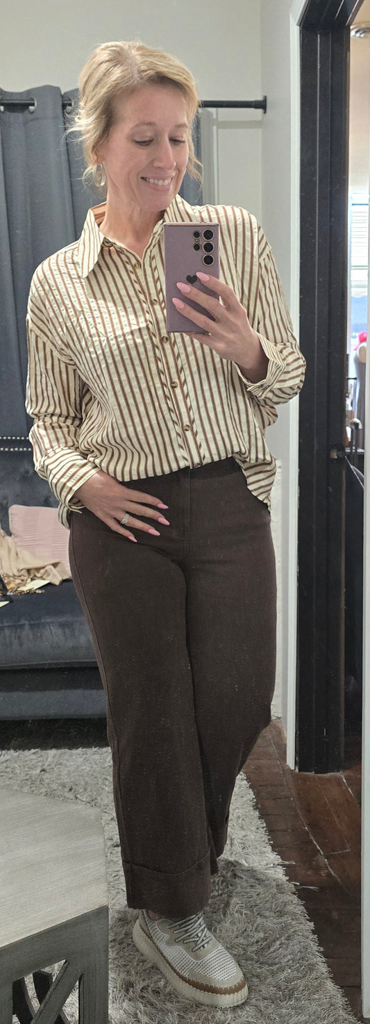 Timeless Striped Blouse