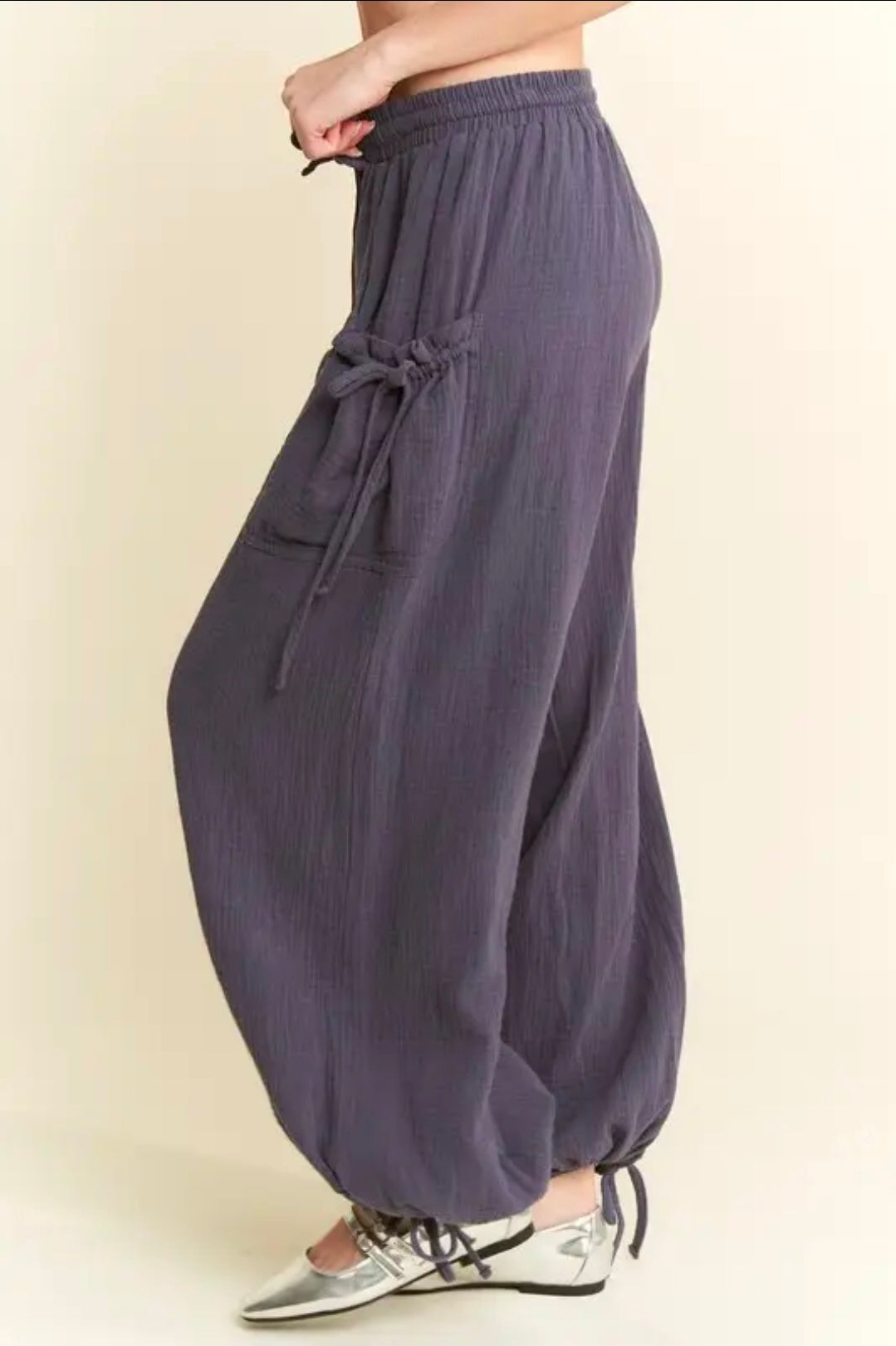 Vintage Gauze Jogger Pants