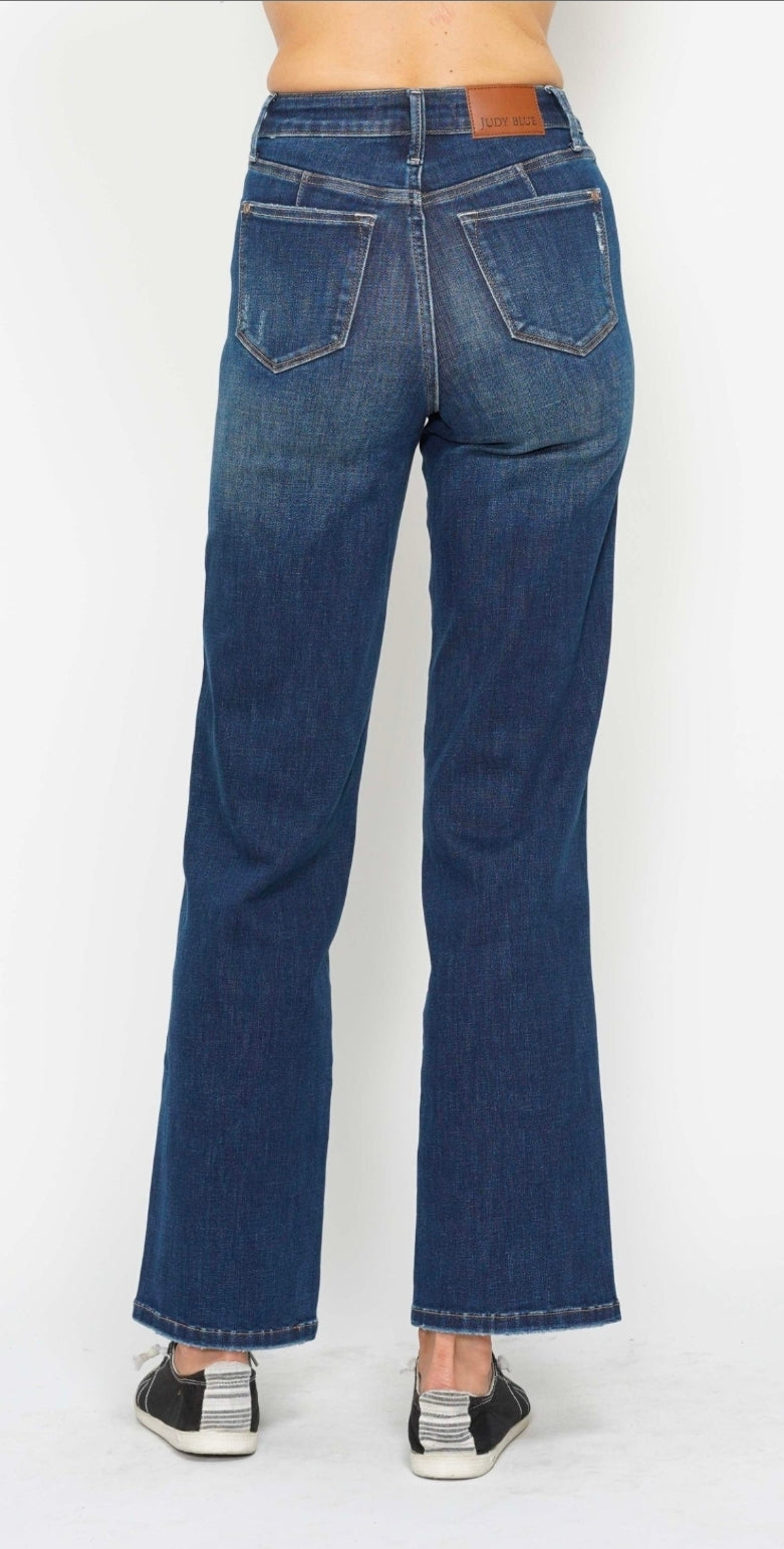 JB Luna Tummy Control Straight Denim