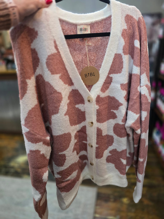 Marcie Floral Sweater Cardigan