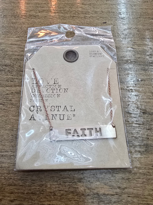 Copper Faith Necklace