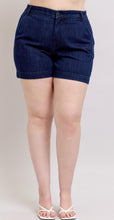 Load image into Gallery viewer, JB Katie Denim Trouser Shorts
