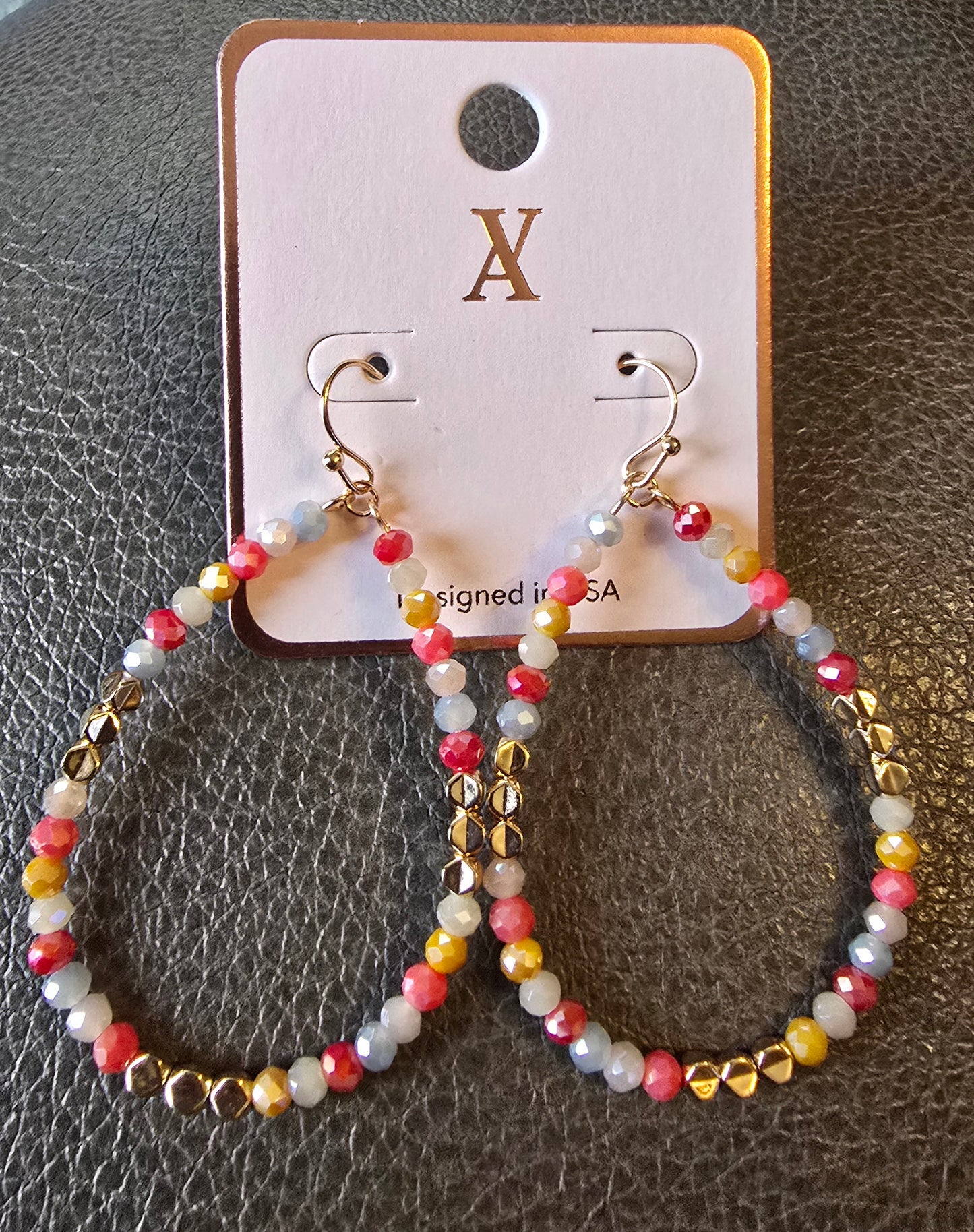 Horizon Beaded Dangle Earrings