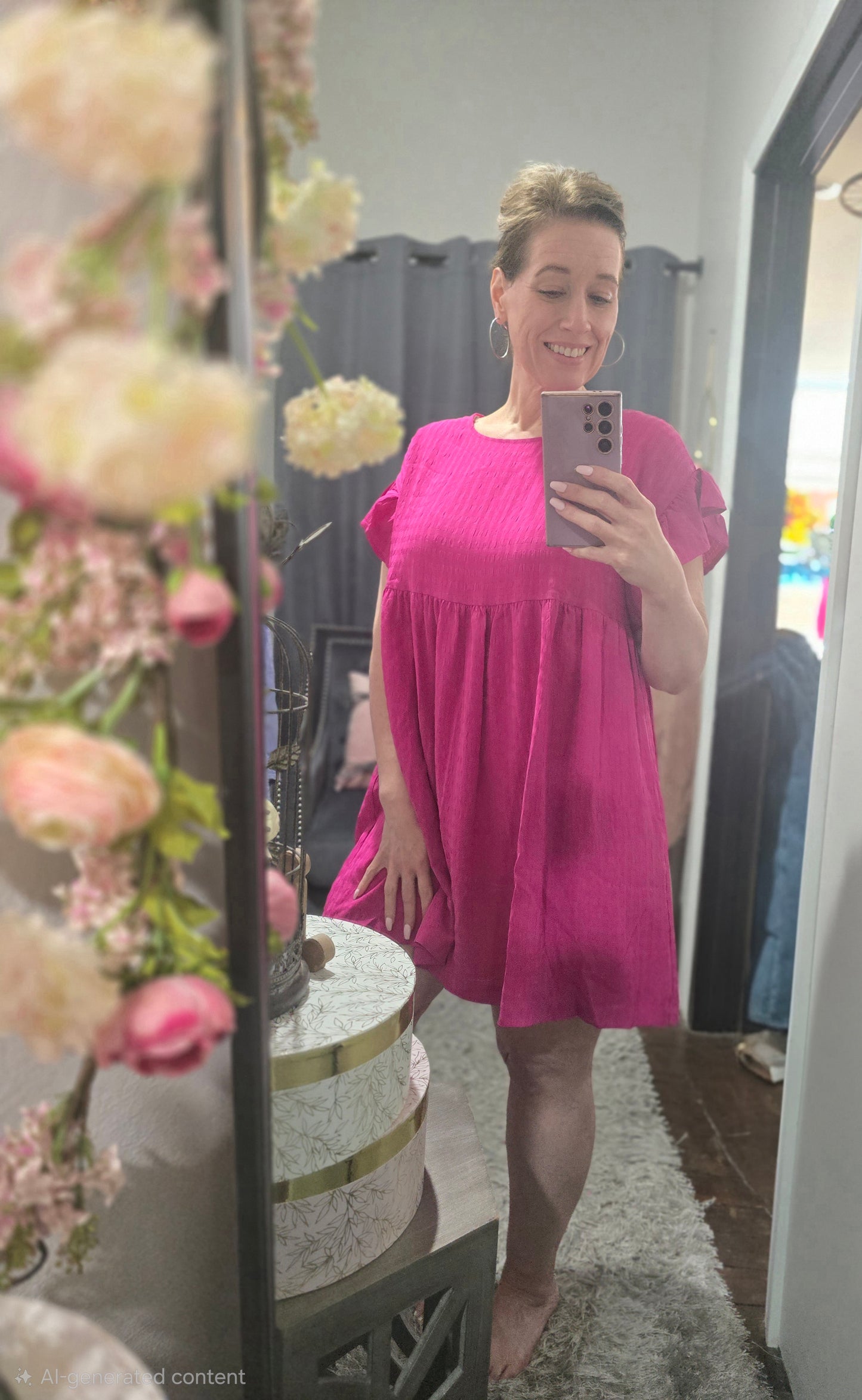 Spring Brights Pink Dress