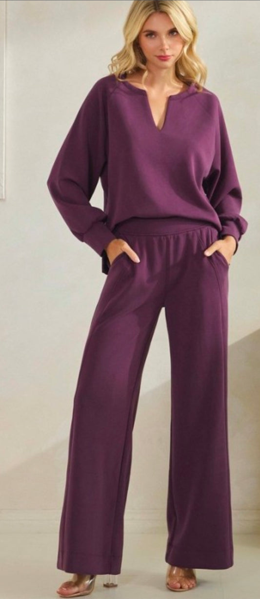 Sophie Soft Wide-Leg Pants